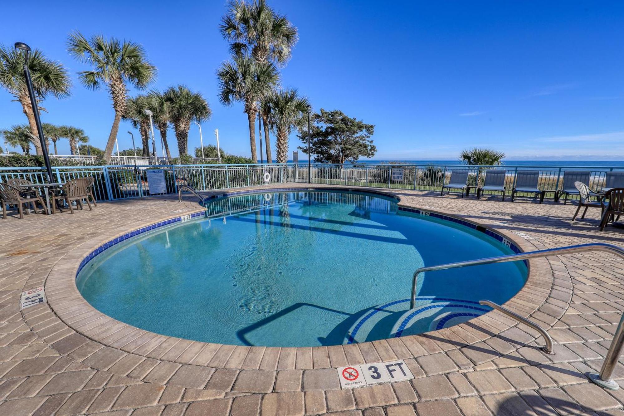 Willa 1604 N Ocean Blvd, 0703 - Ocean Front Sleeps 6 Myrtle Beach Zewnętrze zdjęcie